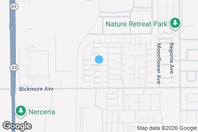 Map image of the property - 16063 Tanzinite Ln