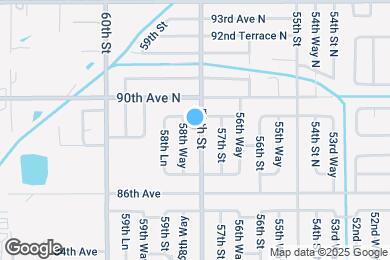 Map image of the property - 8860 58th St N