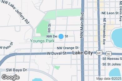 Map image of the property - 413 NW Madison St