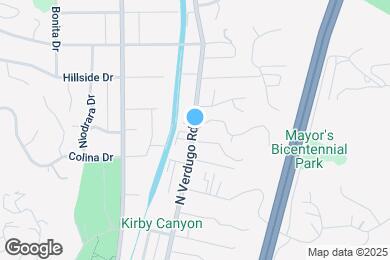 Map image of the property - 1830 N Verdugo Rd
