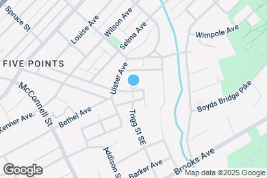 Map image of the property - 726 Ben Hur Ave