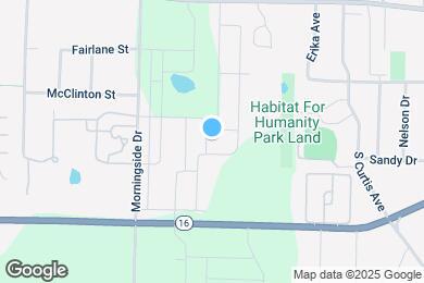 Map image of the property - 930 E Swift Dr