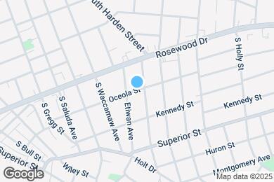 Map image of the property - 2222 Oceola St