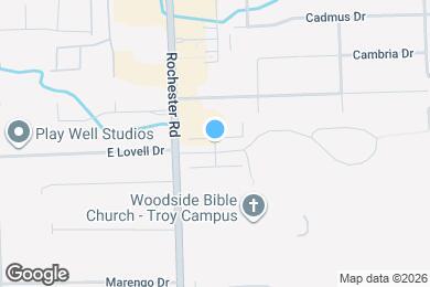 Map image of the property - 1115 Alameda Blvd