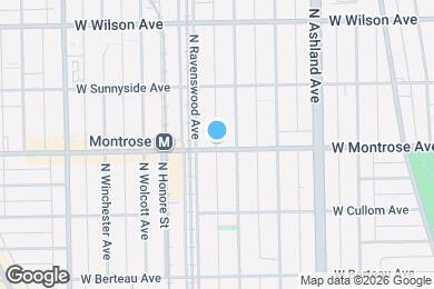 Map image of the property - 1758 W Montrose Ave