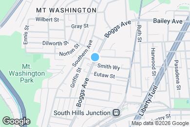 Map image of the property - 403 Boggs Ave