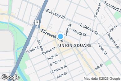 Map image of the property - 858 Elizabeth Ave