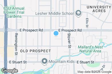 Map image of the property - 516 Deines Ct