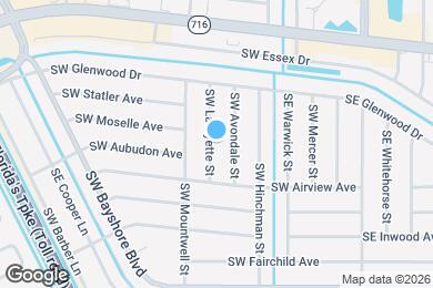 Map image of the property - 2465 SW Lafayette St