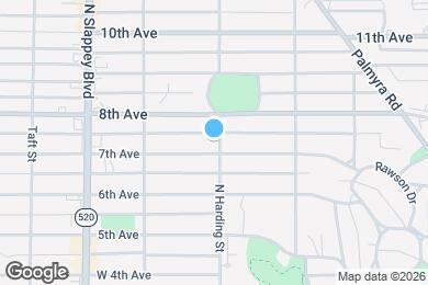 Map image of the property - 901 7th Ave