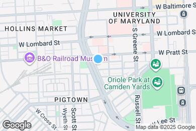 Map image of the property - 217 S Fremont Ave