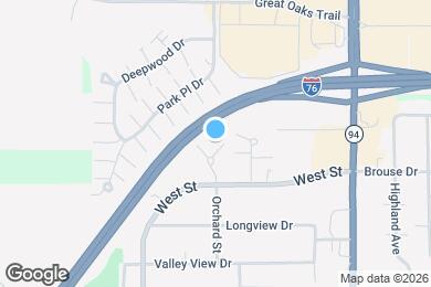 Map image of the property - 819 Orchard St