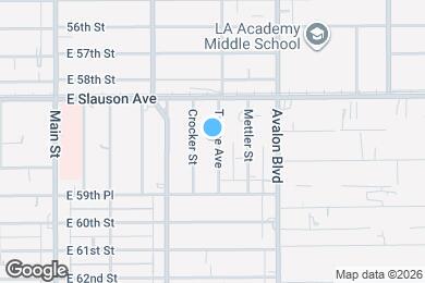 Map image of the property - 5871 Towne Ave