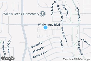 Map image of the property - 1101 Fallgate Dr