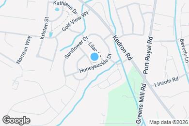 Map image of the property - 3024 Honeysuckle Dr
