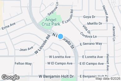 Map image of the property - 6923 N El Dorado St