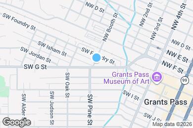 Map image of the property - 205 SW Booth St