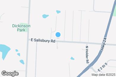 Map image of the property - 1212 E Salisbury Rd