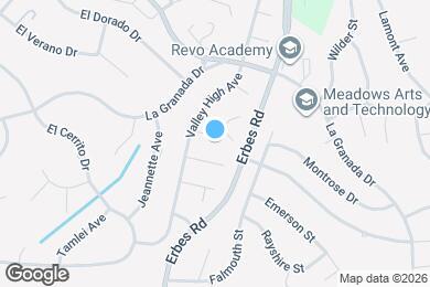 Map image of the property - 1742 Fisk Ct