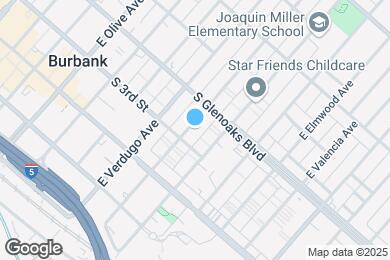 Map image of the property - 324 E Santa Anita Ave