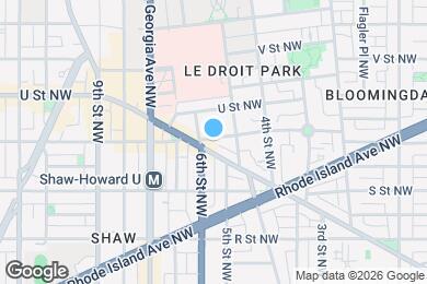 Map image of the property - 522 T St NW