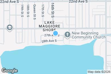 Map image of the property - 1516 27th Ave S