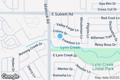 Map image of the property - 6401 Freedom Ct