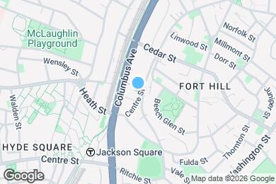 Map image of the property - 155 Centre St