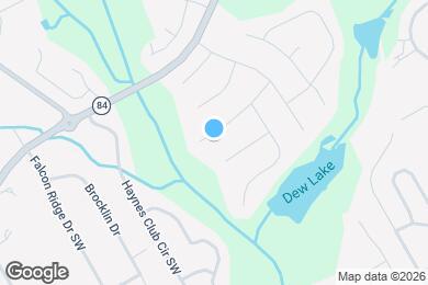 Map image of the property - 1386 Tullifenney Ct SW