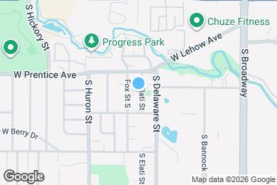 Map image of the property - 5359 S Elati St