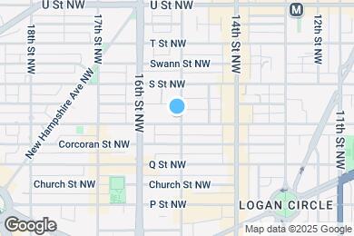 Map image of the property - 1700 15th St NW