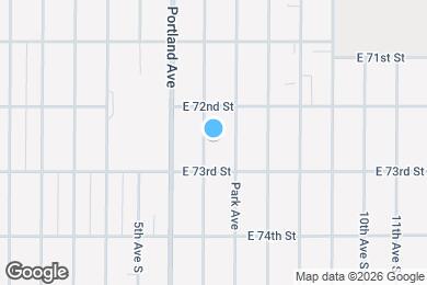 Map image of the property - 7227 Oakland Ave S