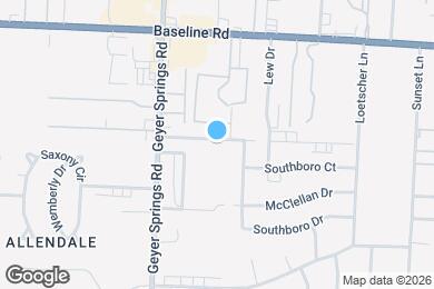 Map image of the property - 5801 Southwick Dr