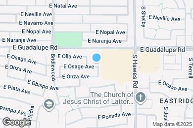 Map image of the property - 8234 E Osage Ave