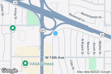 Map image of the property - 7530 Eliot St