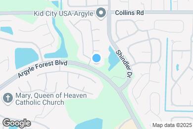 Map image of the property - 8216 Leafcrest Dr
