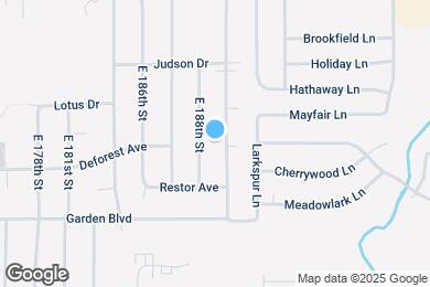 Map image of the property - 4208 E 189th St