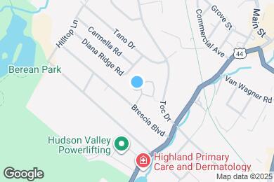 Map image of the property - 1 Orchard Hill Cir