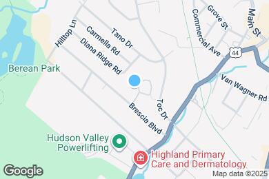 Map image of the property - 1 Orchard Hills Cir