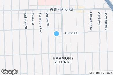 Map image of the property - 16624 Tracey St