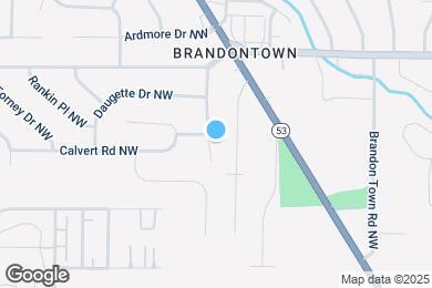 Map image of the property - 1752 Dailey Terrace NW