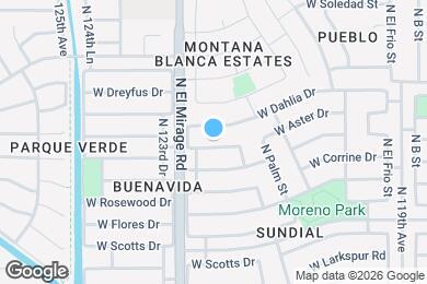 Map image of the property - 12230 W Aster Dr