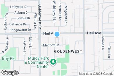 Map image of the property - 16531 Sabot Ln