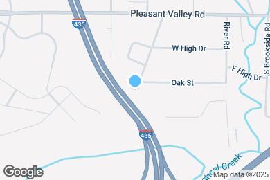 Map image of the property - 7303 Oak St