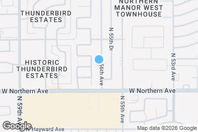 Map image of the property - 8046 N 56th Ave
