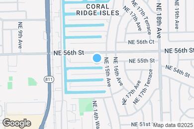 Map image of the property - 1466 NE 55th St