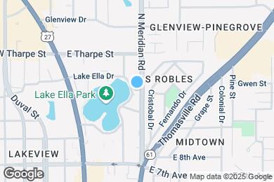 Map image of the property - 1647 Lake Ella Dr