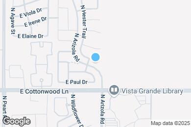 Map image of the property - 1647 N Hester Trl
