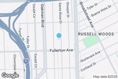 Map image of the property - 12673 Santa Rosa Dr