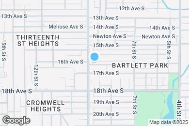 Map image of the property - 885 Paris Ave S